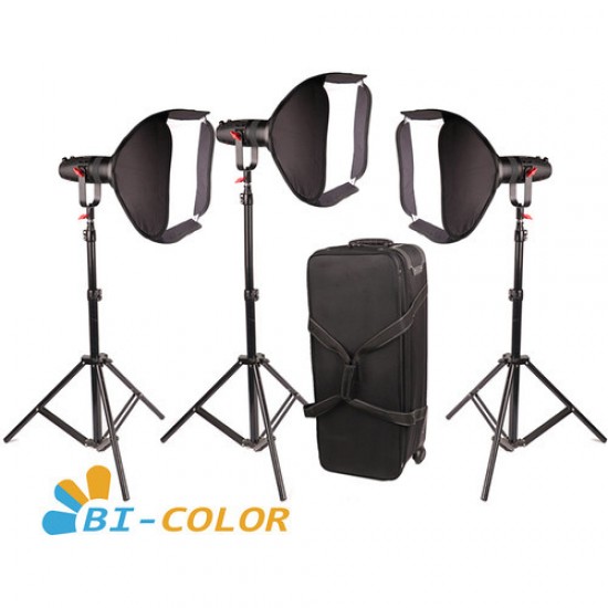 CAME-TV Boltzen B-30S-3PACK 30W Bi-Color Fansız Odaklanabilir LED Fresnel 3’Lü Işık Kiti CAME-TV Boltzen B-30S-3PACK 30W Bi-Color Fansız Odaklanabilir LED Fresnel 3’Lü Işık Kiti