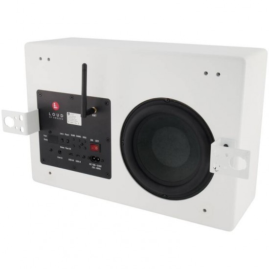Loud of Sweden Subwoofer TW1, white Loud of Sweden Subwoofer TW1, white