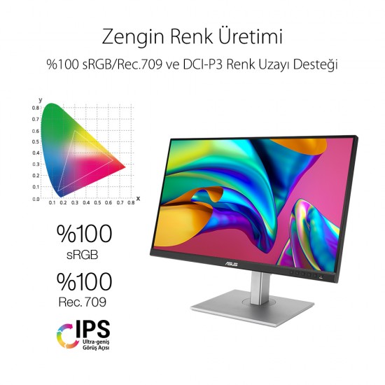 ASUS ProArt Display PA278CV Profesyonel Monitör ASUS ProArt Display PA278CV Profesyonel Monitör