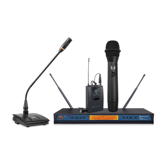 Relacart ER-5900 Çift Kanallı Kablosuz Mikrofon Sistemi Relacart ER-5900 Çift Kanallı Kablosuz Mikrofon Sistemi