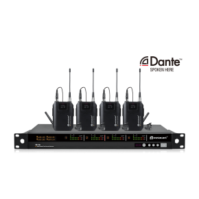 Relacart UR-2Q Dört Kanallı 130 MHz Geniş Bant True Diversity Kablosuz Mikrofon Sistemi