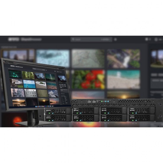 Studio Network Solutions – SNS EVO 8-Bay 96TB Paylaşımlı Rack Tipi Depolama Sunucusu Plus Sharebrowser Medya Varlık Yönetimi Studio Network Solutions – SNS EVO 8-Bay 96TB Paylaşımlı Rack Tipi Depolama Sunucusu Plus Sharebrowser Medya Varlık Yönetimi