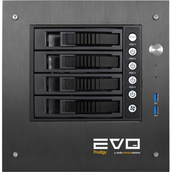 Studio Network Solutions – SNS EVO Prodigy 4-Bay 32TB Desktop NAS Sunucusu (4 x 12TB) Studio Network Solutions – SNS EVO Prodigy 4-Bay 32TB Desktop NAS Sunucusu (4 x 12TB)