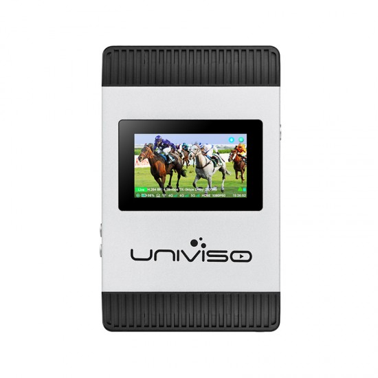 Univiso Spark Cloud 5G HD Mobil Bonding Encoder Canlı Yayın Cihazı Univiso Spark Cloud 5G HD Mobil Bonding Encoder Canlı Yayın Cihazı