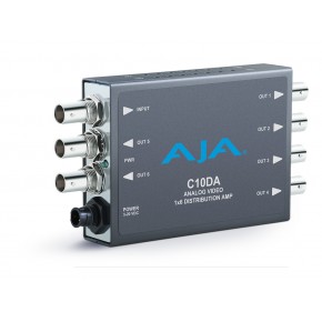 AJA C10DA – Analog Video 1 x 6 Distribution Amplifier