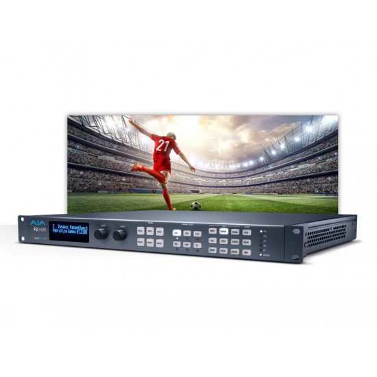AJA FS-HDR – HDR 4K/UltraHD/2K/HD frame synchronizer and converter for HDR/SDR standards conversion