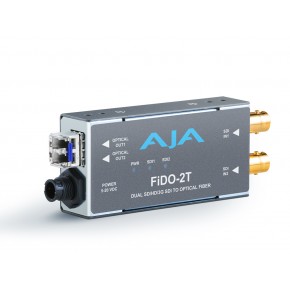 AJA FiDO 2 T – Dual-channel SD/HD/3G SDI to Optical Fiber