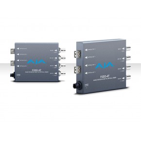 AJA FiDO 4T MM – 4-Channel 3G-SDI to Multi-Mode LC Fiber Transmitter