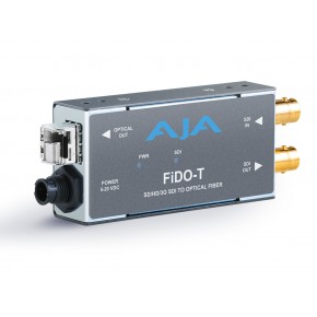 AJA FiDO T MM – 1-Channel 3G-SDI to Multi-Mode LC Fiber Transmitter