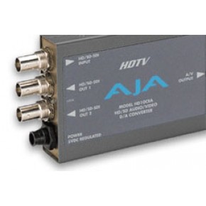 AJA HD10CEA – D/A, HD/SD, SDI to HD/SD YPbPr/CV, 4-ch. embedded audio to XLR analog