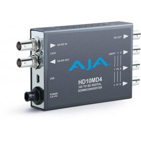 AJA HD10MD4 – HD Downconverter, 10-bit, HD-SDI/SDI to SDI, YPbPr/RGB/NTSC/PAL