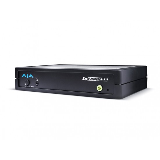 AJA IO EXPRESS-EXP34 – Portable HD / SD I/O, with ExpressCard/34 adapter, AC adapter
