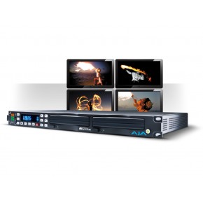 AJA Ki Pro Rack – The ideal HD/SD file-based VTR alternative for rackmount environments such as post, broadcast and mobile.
