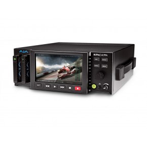 AJA Ki Pro Ultra – Powerful file-based recorder/player for next generation 4K/UltraHD/2K/HD HFR workflows with Fiber connectivity.
