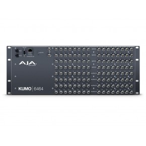 AJA Kumo Router 64x64 – KUMO 64x64 Compact SDI Router, with 1 power supply AJA Kumo Router 64x64 – KUMO 64x64 Compact SDI Router, with 1 power supply