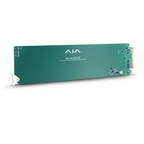 AJA OG-1x9-SDI-DA – openGear 1x9 3G-SDI Re-clocking Distribution Amp - Requires 2 slots in frame