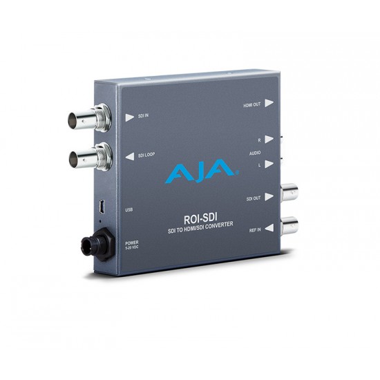 AJA ROI SDI – 3G-SDI to 3G-SDI/HDMI converter with Region of Interest scaling
