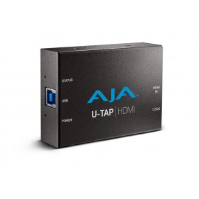AJA U-TAP – HDMI Simple USB 3.0 Powered HDMI Capture AJA U-TAP – HDMI Simple USB 3.0 Powered HDMI Capture