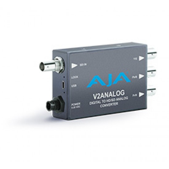 AJA V2Analog – Digital video to analog, HD/SD Mini-Converter