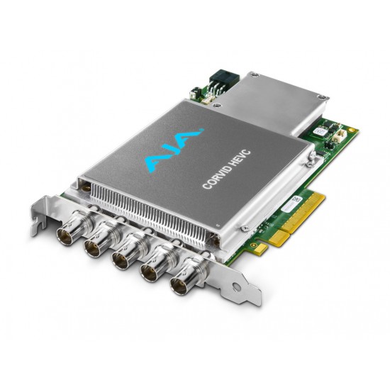 AJA Corvid HEVC-SLOT – 4K and Multi-Channel HEVC Encoding