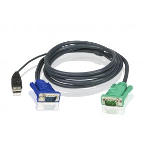 ATEN 2L-5201U CABLE HD15M/USB A(M)--SPHD15M