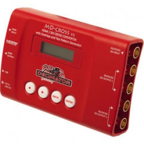 Decimator MD-CROSS v2: HDMI/SDI Cross Converter w/ Scaling, Frame Rate Conversion, Overlays & TPG