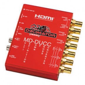 Decimator MD-DUCC: Multi-Definition Up Down Cross Converter