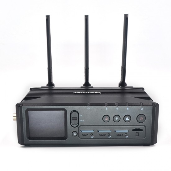 MineMedia Q8 – 4G - 4.5G Mobil Kablosuz HD Canlı Yayın Aktarım ve Kayıt Cihazı - Live Video Bonding Encoder & Streamer & Recorder MineMedia Q8 – 4G - 4.5G Mobil Kablosuz HD Canlı Yayın Aktarım ve Kayıt Cihazı - Live Video Bonding Encoder & Streamer & Recorder