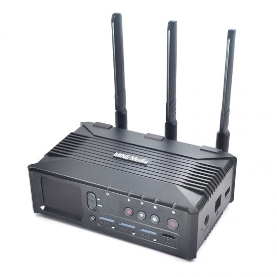 MineMedia Q8 – 4G - 4.5G Mobil Kablosuz HD Canlı Yayın Aktarım ve Kayıt Cihazı - Live Video Bonding Encoder & Streamer & Recorder MineMedia Q8 – 4G - 4.5G Mobil Kablosuz HD Canlı Yayın Aktarım ve Kayıt Cihazı - Live Video Bonding Encoder & Streamer & Recorder
