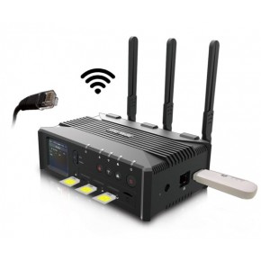 MineMedia Q8 – 4G - 4.5G Mobil Kablosuz HD Canlı Yayın Aktarım ve Kayıt Cihazı - Live Video Bonding Encoder & Streamer & Recorder