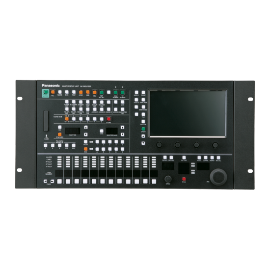 Master Setup Unit  for System Cameras