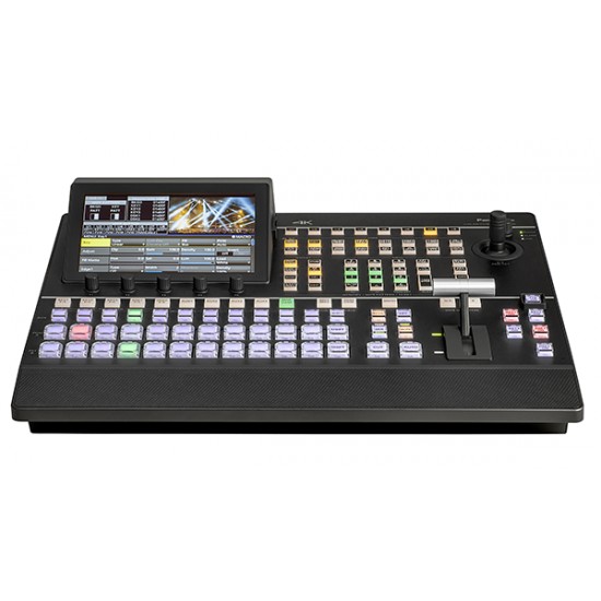 7'' Multi Viewer Display, PTZ Camera Cotrol 3x PnP/Chroma/Linear Key + 2x DSK, HDR/SDR Support 12G/3G SDI x8 + 2xHDMI In (Up to 16 Input)12G/3G SDI x5 + 2xHDMI Out (Up to 15 Output)2x Multiviewer Standart 7 Multi Viewer Display, PTZ Camera Cotrol 3x PnP/Chroma/Linear Key + 2x DSK, HDR/SDR Support 12G/3G SDI x8 + 2xHDMI In (Up to 16 Input)12G/3G SDI x5 + 2xHDMI Out (Up to 15 Output)2x Multiviewer Standart