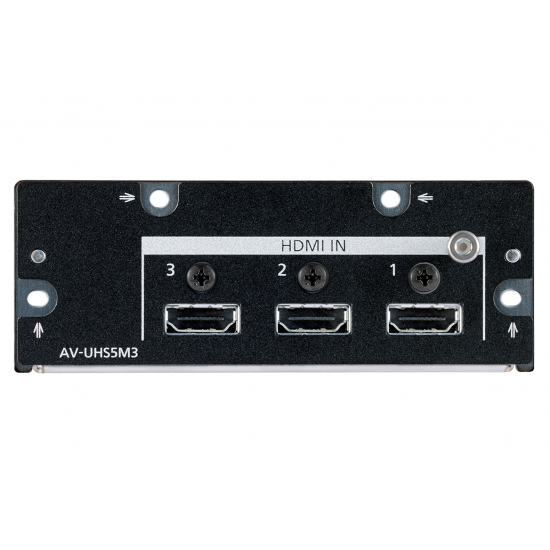 Panasonic AV-UHS5M3G – 3G or 12G SID 4x Output Panasonic AV-UHS5M3G – 3G or 12G SID 4x Output