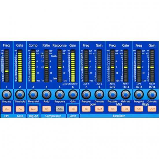 PRESONUS StudioLive 16.0.2 USB – 16 kanal digital mikser / USB Ses Kartı PRESONUS StudioLive 16.0.2 USB – 16 kanal digital mikser / USB Ses Kartı