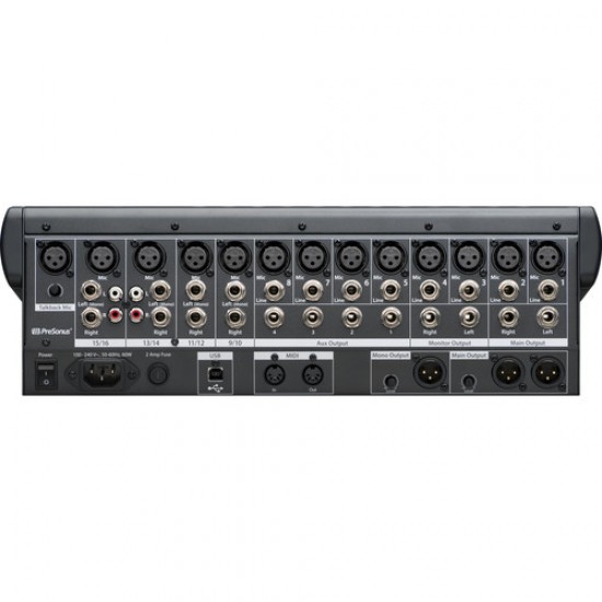 PRESONUS StudioLive 16.0.2 USB – 16 kanal digital mikser / USB Ses Kartı PRESONUS StudioLive 16.0.2 USB – 16 kanal digital mikser / USB Ses Kartı