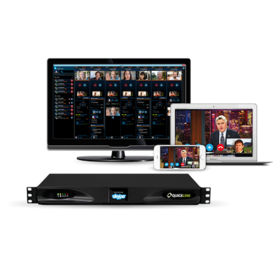 Quicklink TX HD-SDI, HDMI, Analog, AES/EBU 1 Channel Skype  in/out
