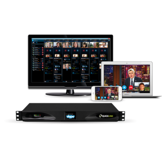 Quicklink Skype TX – HD-SDI, HDMI, Analog, AES/EBU Tek Kanal Profesyonel Skype Broadcast Bağlantı Cihazı