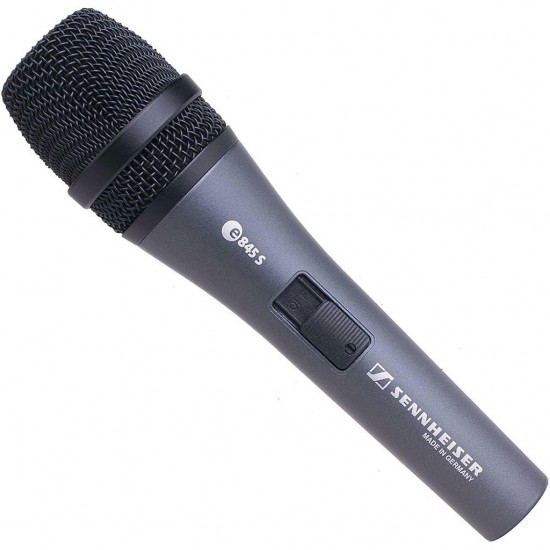 SENNHEISER E 845-S – Super-Cardioid Dinamik Mikrofon SENNHEISER E 845-S – Super-Cardioid Dinamik Mikrofon