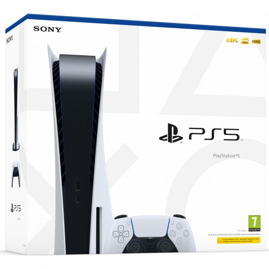 Sony Playstation 5 Oyun Konsolu (Eurasia garantili)