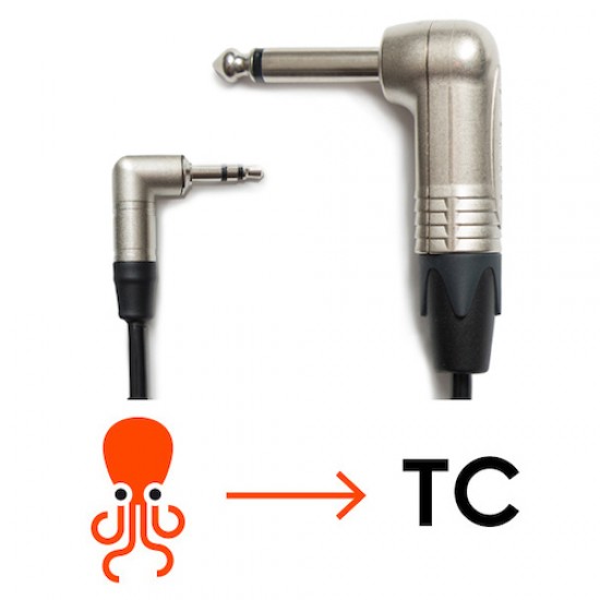 TENTACLE SYNC - Tentacle - 6.3mm jack kablosu 90° TENTACLE SYNC - Tentacle - 6.3mm jack kablosu 90°