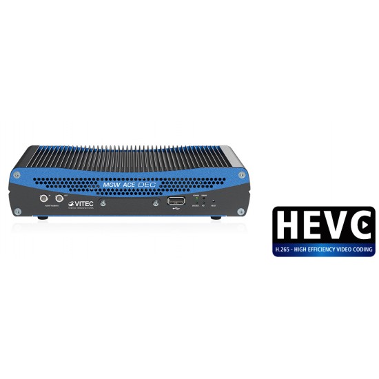 VITEC MGW Sprint Decoder –  Sub One-Frame H.264 HD IPTV Decoder Appliance