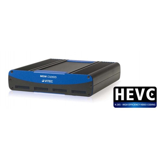 VITEC MGW D265 – Portable HEVC & H.264 IP Decoder VITEC MGW D265 – Portable HEVC & H.264 IP Decoder