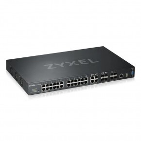 ZYXEL XGS4600-52F 48- PORT GBE L3 MANAGED SWITCH WITH 4 SFP + UPLINK